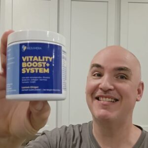 HARD-TO-MIX STRONG-FLAVOR? Rejuvexa Vitality Boost+ System Powder Supplement Review Unboxing Test