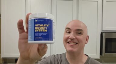 HARD-TO-MIX STRONG-FLAVOR? Rejuvexa Vitality Boost+ System Powder Supplement Review Unboxing Test
