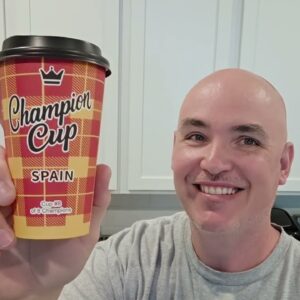 STURDY HOT-DRINKS? Sowinvent Champion Cup Salute To Soccer Disposable Paper Party Cups & Lids Review