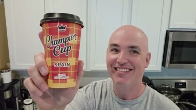 STURDY HOT-DRINKS? Sowinvent Champion Cup Salute To Soccer Disposable Paper Party Cups & Lids Review