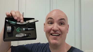EVERYTHING-NEEDED HEAVY-DUTY? Am Deluxe Professional Waiters Corkscrew Wine Bottle Opener Set Review