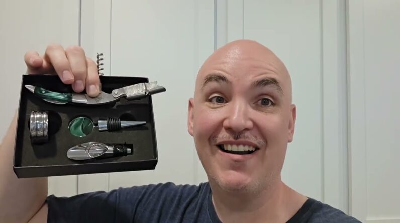 EVERYTHING-NEEDED HEAVY-DUTY? Am Deluxe Professional Waiters Corkscrew Wine Bottle Opener Set Review