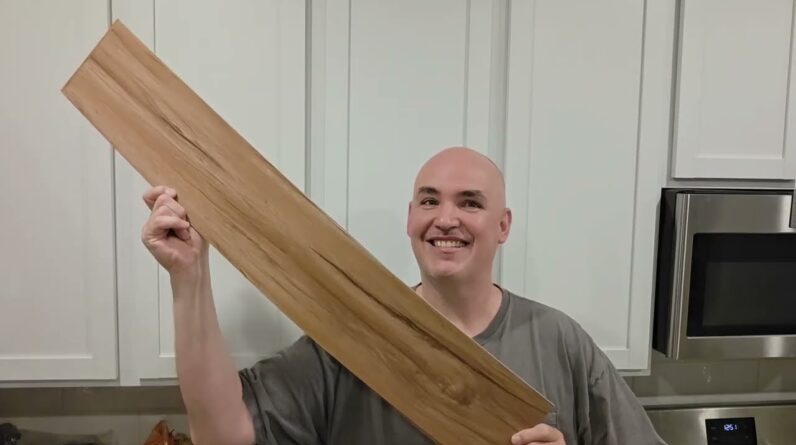 ALL-IN-ONE SOLUTION? ATOPOSE Peel and Stick Heavy Duty Vinyl Floor Planks Review Unboxing Demo Test