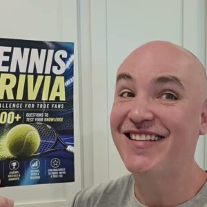 INTERACTIVE LEARNING? Tennis Trivia Challenge for True Fans Book Review Unboxing by Oliver Klayen