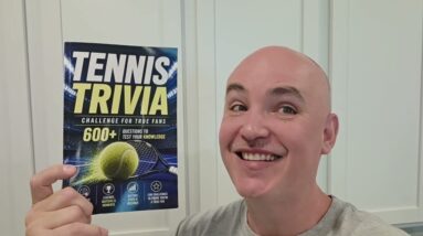 INTERACTIVE LEARNING? Tennis Trivia Challenge for True Fans Book Review Unboxing by Oliver Klayen