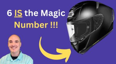 Gotta Be The 6!!  - Shoei x14 solid black review Review Unboxing Shoei Demo Test