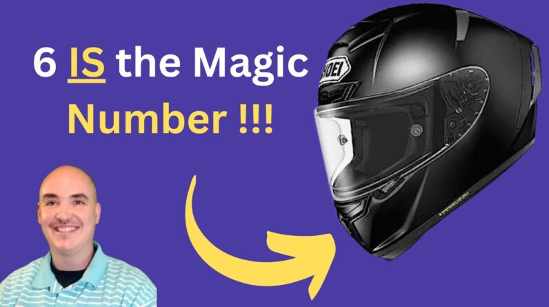 Gotta Be The 6!!  - Shoei x14 solid black review Review Unboxing Shoei Demo Test