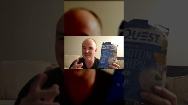 QUEST TORTILLA STYLE PROTEIN CHIPS RANCH TASTE TEST Review Review Unboxing Quest Demo Test