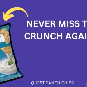 QUEST TORTILLA STYLE PROTEIN CHIPS RANCH TASTE TEST Review Review Unboxing Quest Demo Test