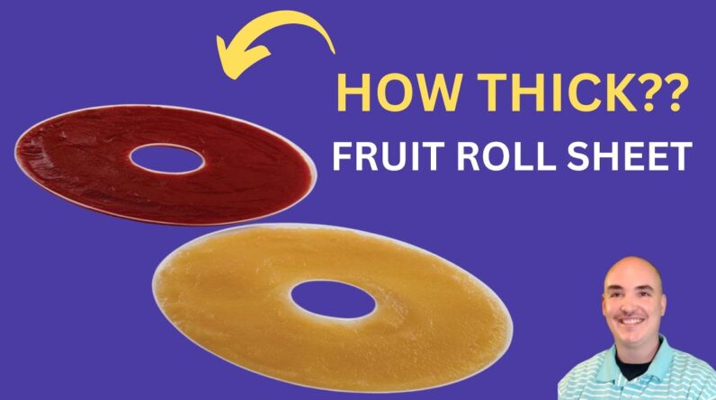 Fruit Roll Sheets - NEED TO after owning 10 YEARS Review Unboxing Nuenen Demo Test