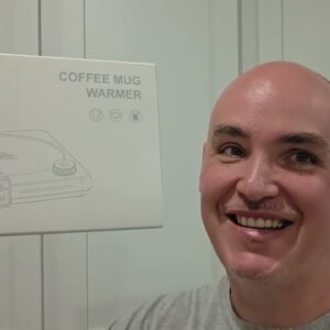 HEAT-ANY-CUP EASILY ADJUST? Coppe Time Coffee Mug Warmer for Desk Review Unboxing Demo Test