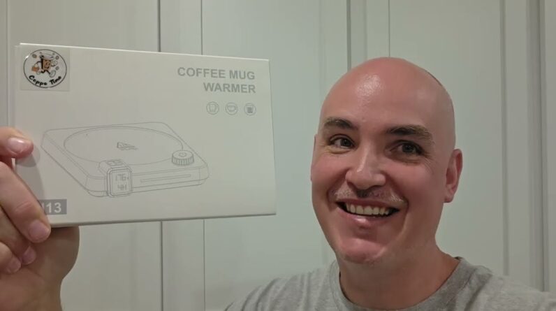 HEAT-ANY-CUP EASILY ADJUST? Coppe Time Coffee Mug Warmer for Desk Review Unboxing Demo Test