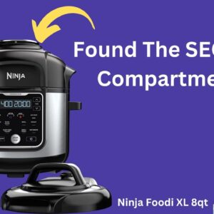 Ninja Foodi XL 8qt Unboxing Review  Found Secret Compartment Review Unboxing Ninja Demo Test