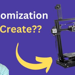 Customize or CREATE???  Creality Ender 3 3D Printer Review Review Unboxing Comgrow Demo Test