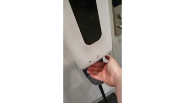 IS-IT STURDY? Review Automatic sanitizer Dispenser Touchless Review Unboxing Luxton Home Demo Test