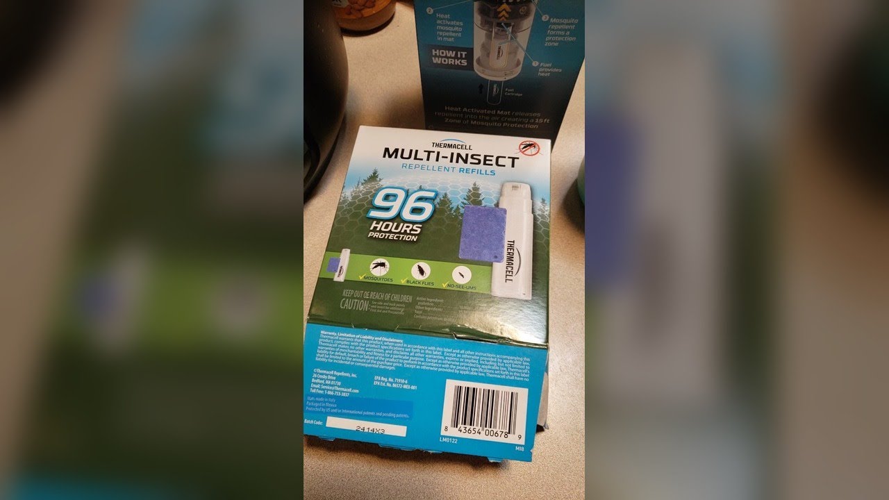 HOW it is Enough FOR the WHOLE SUMMER Review Unboxing Thermacell Demo Test