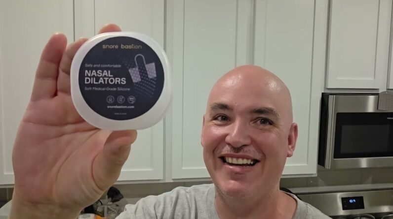 SIZE-TESTER STAYIN-COMFORTABLE? Snore Bastion Nasal Dilators Nostril  Vent Cone Review Unboxing Demo
