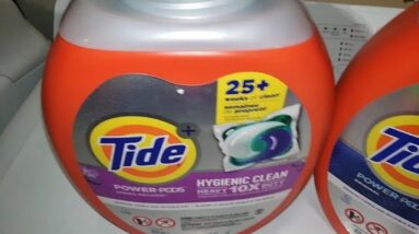 MILDEW GONE?? Tide Pods 10X Honest Review Review Unboxing Tide Demo Test
