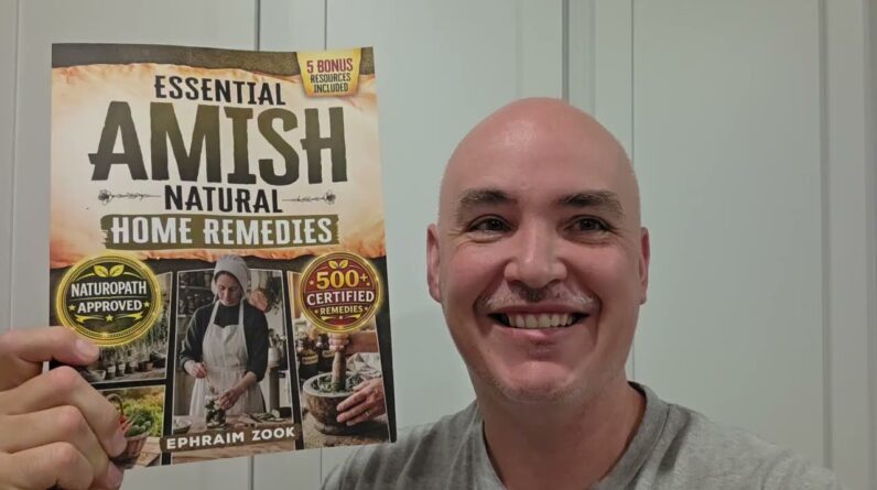 INTERACTIVE LEARNING? Essential Amish Home Remedies Book Review Unboxing