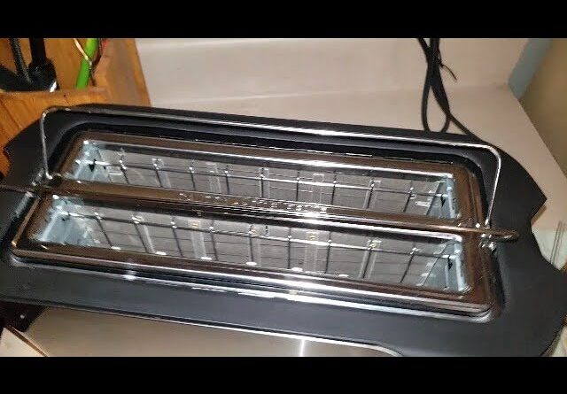 WHAT!!! 4 Slice Toaster Cancel - Reheat -Defrost Review Review Unboxing Elite Gourmet Demo Test