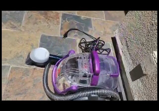 PULLS OUT SURPRISES!!!!  review of bissel SpotClean Pet Pro Review Unboxing Bissell Demo Test