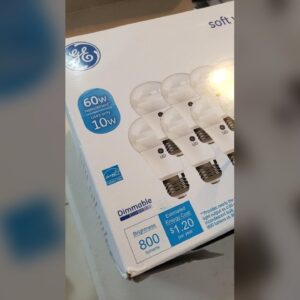 Save Money or Double Life? = Double Bulbs Review Unboxing GE Demo Test