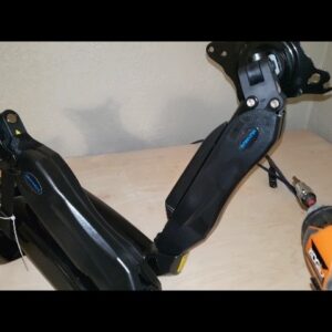 SWIVEL & Tilt - Cut Install in Half - HUANUO Dual Monitor Review Unboxing HUANUO Demo Test
