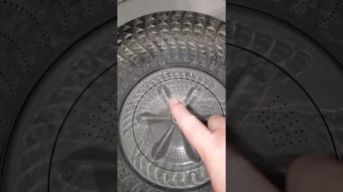 HEAVY DUTY - Easy Start High Efficiency Top Load Washer Review Unboxing Samsung Demo Test