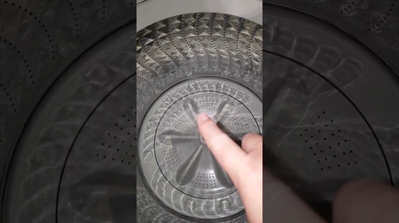 HEAVY DUTY - Easy Start High Efficiency Top Load Washer Review Unboxing Samsung Demo Test