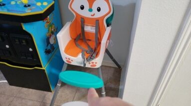 REALLY GROWS - Review of  Infantino Grow-with-Me High Chair Review Unboxing Infantino Demo Test