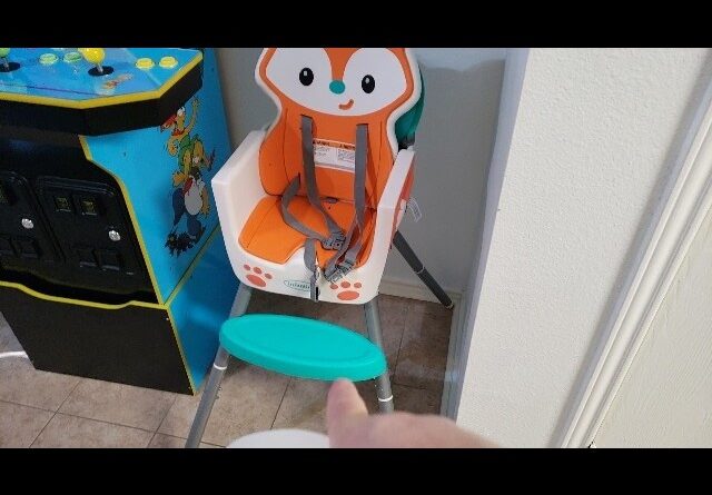 REALLY GROWS - Review of  Infantino Grow-with-Me High Chair Review Unboxing Infantino Demo Test