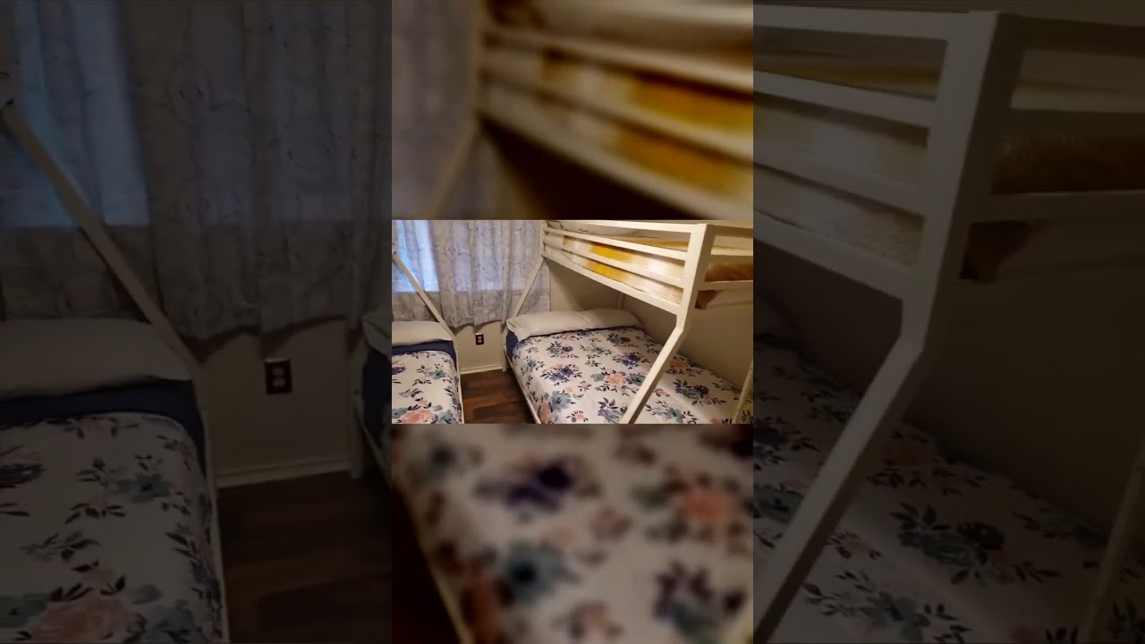 WHOLE FAMILY - Review of  Metal Bunk Bed, Twin Over Full Review Unboxing SHA CERLIN Demo Test