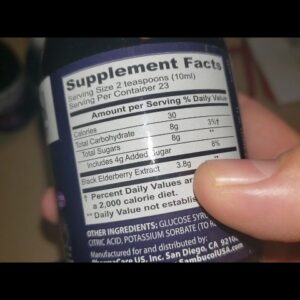 WHY Its Different!! 3.6g Review of Sambucol BlackElderberry Review Unboxing Sambucol Demo Test