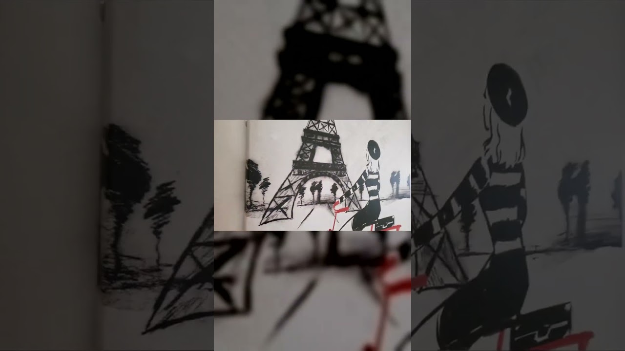 FOCAL POINT - Review of Parisian Red Bike Canvas Wall Art Review Unboxing Creative Products Demo Tes