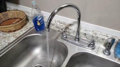 EASY INSTALL - Pacific Bay Lynden Modern High Arc Faucet Review Unboxing Pacific Bay Demo Test