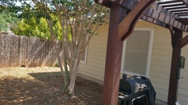 STURDY All Wood - Review of Backyard Discovery 12X10 Pergola Review Unboxing Backyard Discovery Demo