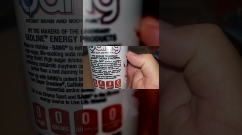 300 is the Lucky # - Bang Energy Blue Razz Review Taste Test Review Unboxing Bang Energy Demo Test