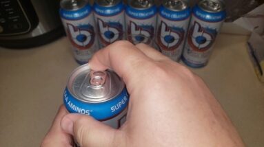 300 is the Lucky # - Bang Energy Blue Razz Review Taste Test Review Unboxing Bang Energy Demo Test
