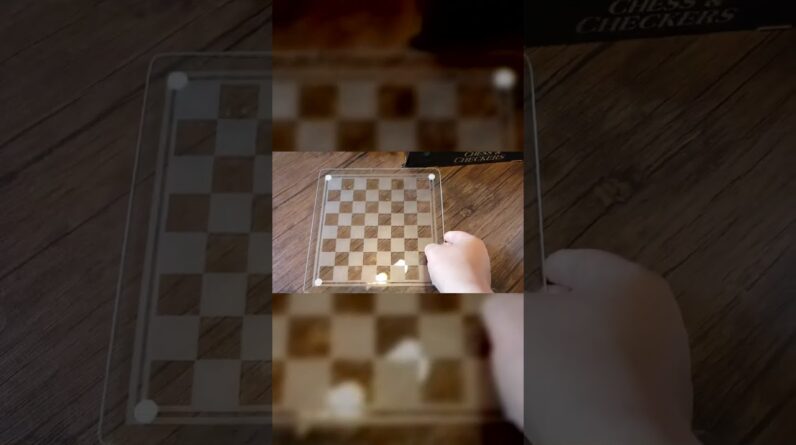 HEAVY-DUTY GLASS- BOARD?  Chess & Checkers Set Unboxing Review Review Unboxing CARDINAL CLASSICS Dem