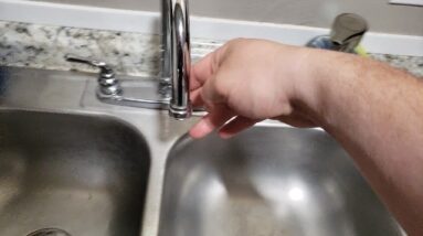 SMOOTH SWIVEL - Review of High Arc Kitchen Faucet Review Unboxing Dura Faucet Demo Test