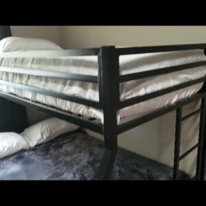 2 SIZES!!!  - Review of  Metal Bunk Bed twin Over Full Beds Review Unboxing ikalido Demo Test