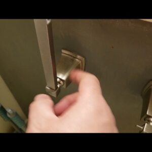 NEAT TRICK - Review of Moen Brushed Nickel Toilet Paper Hold Review Unboxing Moen Demo Test