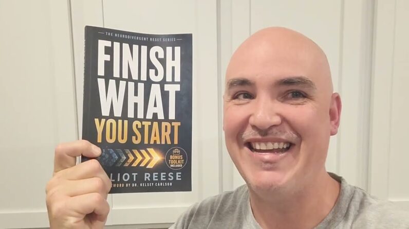 INTERACTIVE-LEARNING WHATS-INSIDE? Finish What You Start Book Review Unboxing by Elliot Reese