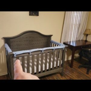 READY To GROW - Review of 4-in-i1 Convertible Crib Farmhouse Grey Review Unboxing Ti Amo Demo Test
