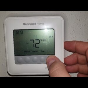 SIMPLE EASY? Honeywell Pro Programable Thermostat White Review Unboxing Honeywell Demo Test
