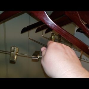 STURDY BUILD? Full Review of wooden combo hangers Review Unboxing ZOBER Demo Test