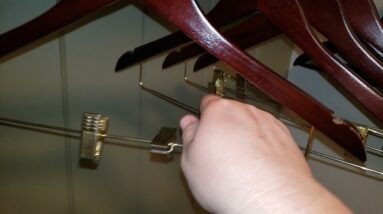 STURDY BUILD? Full Review of wooden combo hangers Review Unboxing ZOBER Demo Test