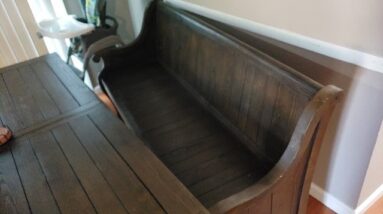 HEFTY - Review of Lexicon Orinda Dining Bench, Brown Review Unboxing Lexicon Demo Test