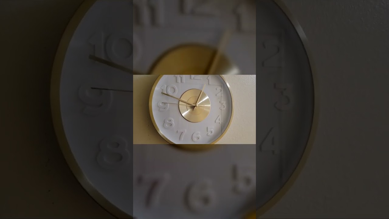 HIDDEN NUMBERS - Review of Victoria Bella Metal Clock Review Unboxing Victoria Bella Demo Test