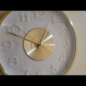HIDDEN NUMBERS - Review of Victoria Bella Metal Clock Review Unboxing Victoria Bella Demo Test